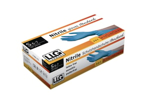 Guantes desechables standard LLG, nitrilo, sin polvo