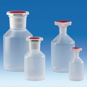 Sloping shoulder reagent bottles, wide-mouth, PP