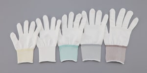 Unterziehhandschuhe weiß, Polyester oder Nylon