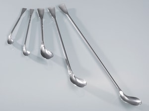 Probenl&ouml;ffel, Edelstahl