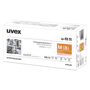 Einmalhandschuhe uvex u-fit ft, Nitril