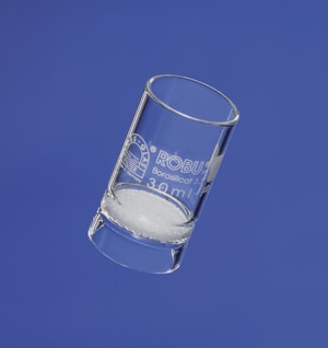 Rohfaser-Tiegel VitraPOR®, Borosilikatglas 3.3