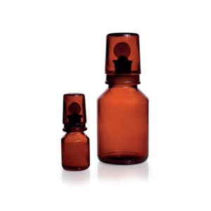 Säurekappenflaschen, DURAN®, Braunglas