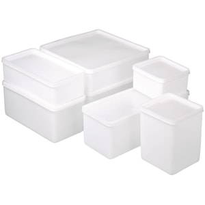 Allzweckdosen, vierkant, PE
