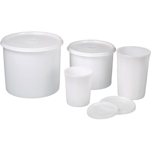 Allzweckdosen, rund, PE