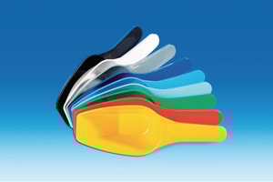 Messschaufeln, PP, Set, farbsortiert