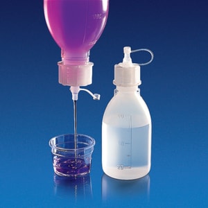 Tropfverschluss, PE, mit kurzer Tülle