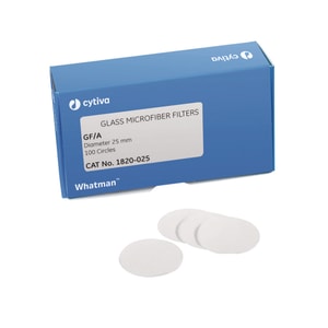 Glasfaser Filter Typ GF/A, Rundfilter