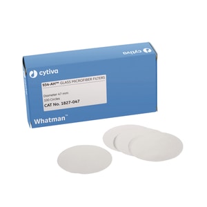 Glasfaser Filter Typ 934-AH, Rundfilter