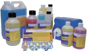 pH-Pufferl&ouml;sungen mit Farbcodierung