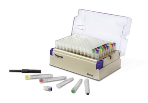 Schraubkappengestelle f&uuml;r Lagerr&ouml;hrchen Matrix&trade;