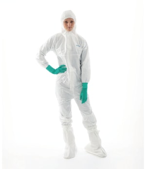 Einwegoverall BioClean&trade;, mit Kapuze, steril/nicht steril