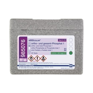 Rundk&uuml;vettentests NANOCOLOR&reg; ortho- und gesamt-Phosphat