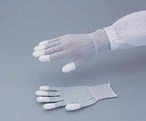 Leitfähige Handschuhe ASPURE antistatisch, grau, Nylon