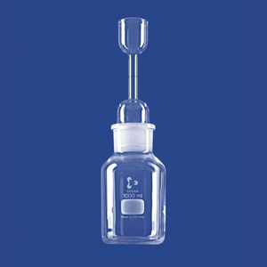 Pyknometeraufsätze mit Weithals-Steilbrustflasche