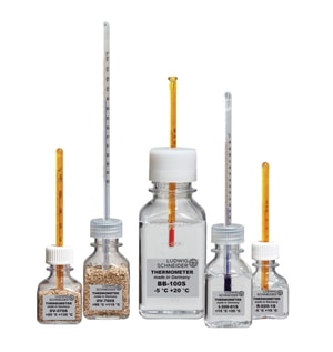 Flaschenthermometer Exact-Temp, mit DAkkS-Kalibrierzertifikat