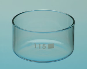 Cápsulas de cristalización LLG, vidrio de borosilicato, sin pico