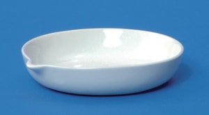 LLG-Evaporating dishes, porcelain, low form
