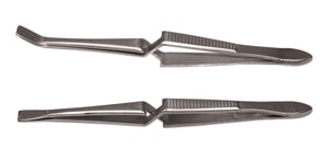 LLG-Cover glass forceps, self-locking, stainless steel