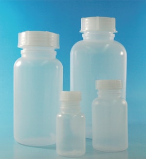 LLG-Weithalsflaschen, mit Schraubverschluss, LDPE