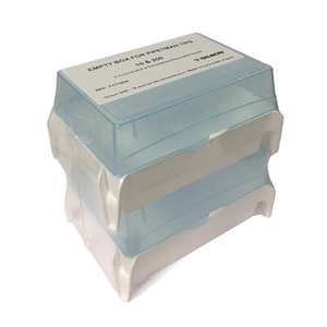 Leere Boxen f&uuml;r PIPETMAN&reg; DIAMOND Tips, Blister Refill und Reload Packs