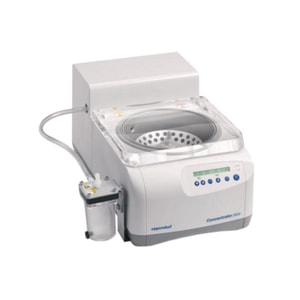 Vakuumkonzentrator, Concentrator plus&trade;, mit integrierter Membran-Vakuumpumpe und Port f&uuml;r externe Ger&auml;te