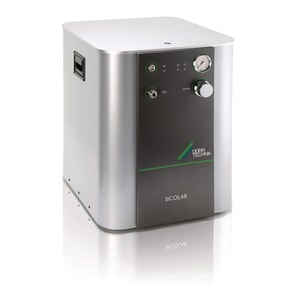 Kompressorstation SICOLAB MFA, mit Membrantrockner, Feinfilter (0,01 µm) und Aktivkohlefilter